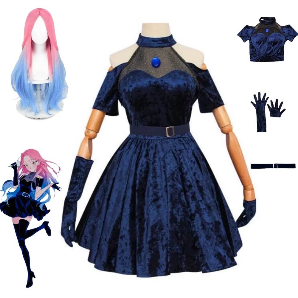 Cosplay Anime Pink Hair - Disfraz de Cosplay Mizi 2026, Disfraz