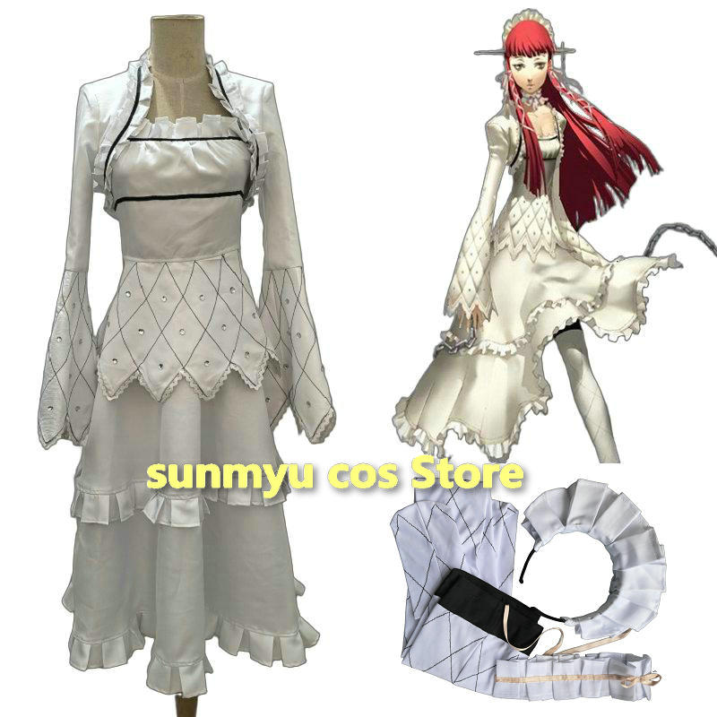 Cosplay Anime White Hair - Disfraz de Chidori Yoshino, tamaño personalizado,