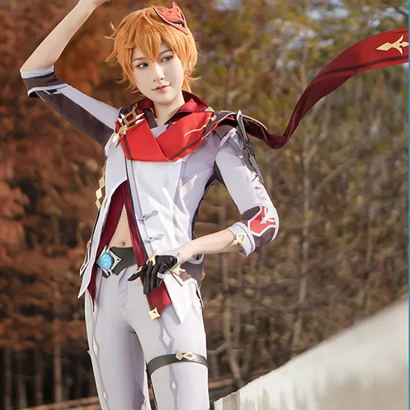 Anime Cosplay Youtube Shorts - Disfraz de Cosplay de Tartaglia del