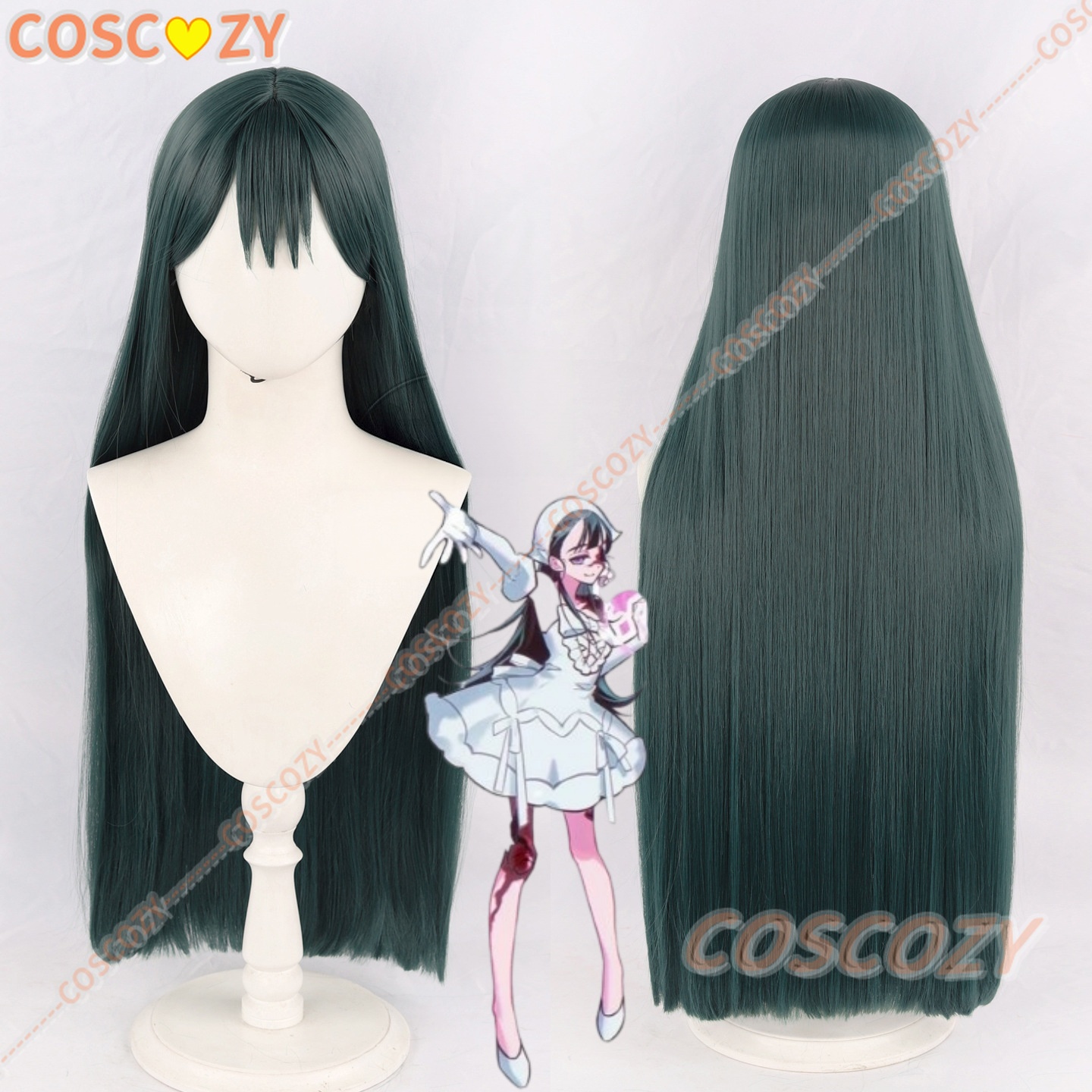 Anime Zombie Cosplay - Peluca de Cosplay Zombie Stage Sua