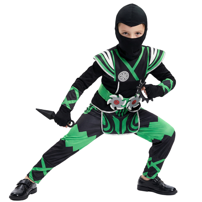 Anime Cosplay Ninja - Conjunto de disfraz de ninja japonés
