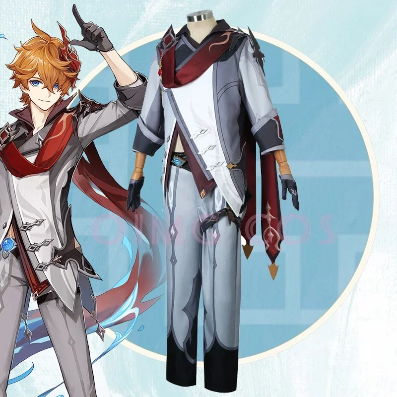 Anime Cosplay To Buy - Genshin Impact Tartaglia Cosplay disfraz uniforme