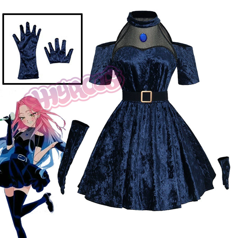 Anime Cosplay Long Hair - Mizi-Disfraz de Alien de Anime para