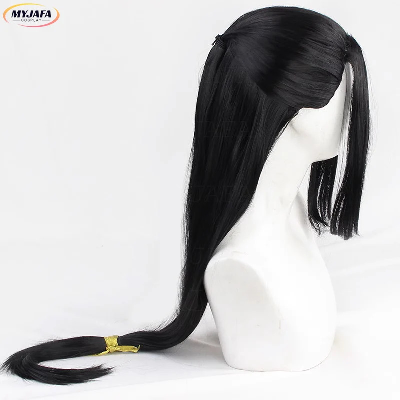 Anime Cosplay Long Black Hair - CyJin Guangyao Cosplay peluca Jin Guang