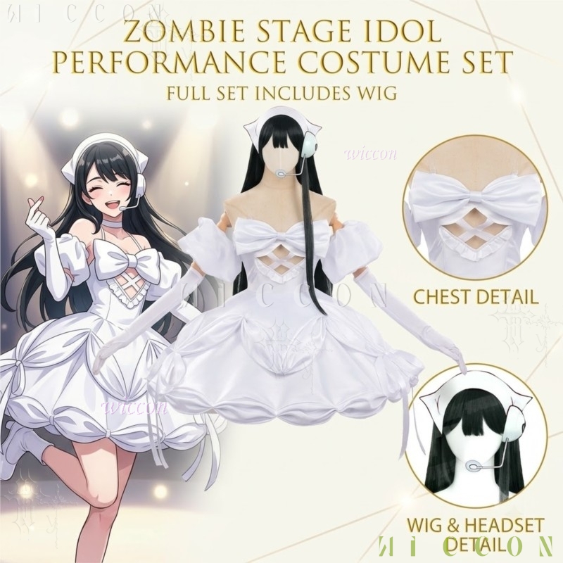 Anime Zombie Cosplay - Disfraz de Cosplay Completo de Anime