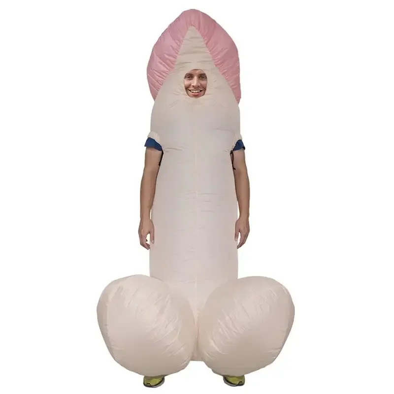 Anime Cosplay Youtube Shorts - Disfraz Inflable de Pene para Adultos,