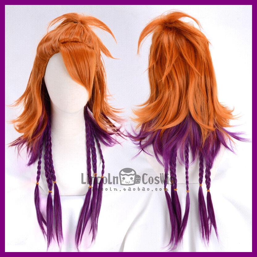 Anime Cosplay Long Hair - Peluca completa de cosplay de Joker