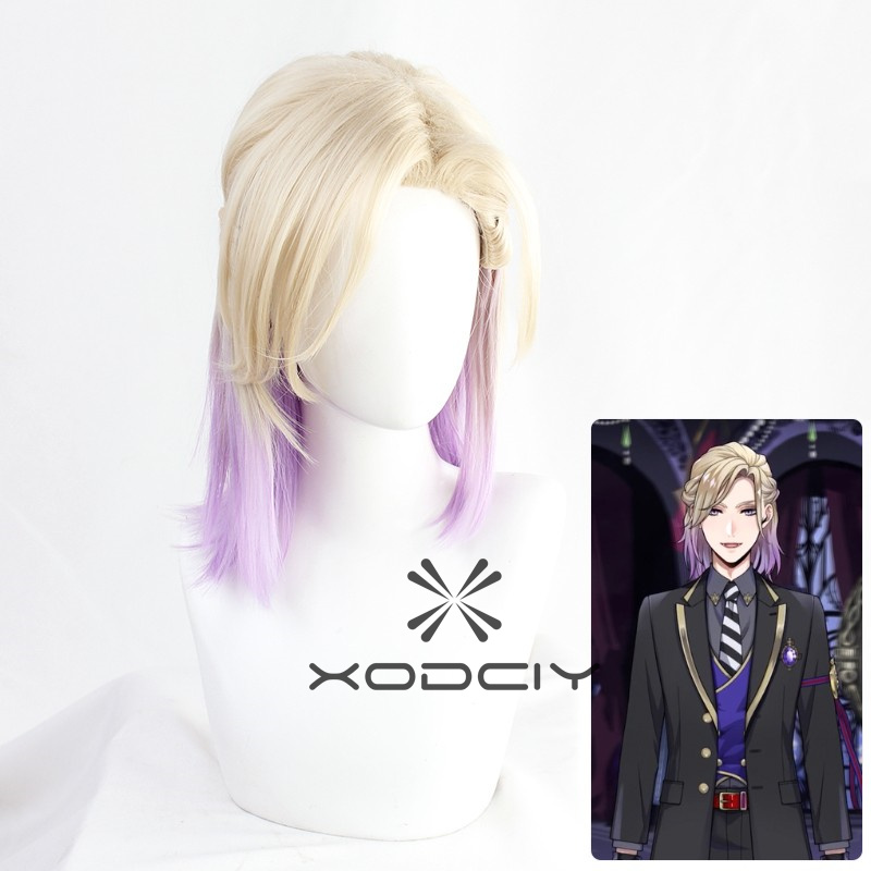 Cosplay Anime White Hair - Juego Twisted Wonderland Cosplay Vil Schoenheit