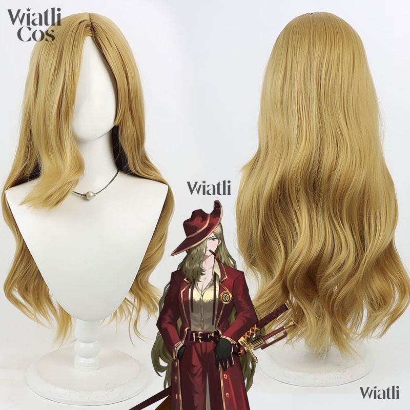 Anime Cosplay Long Hair - Peluca de Cosplay de Valencina del
