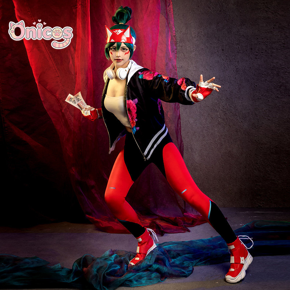 Anime Cosplay Red - Disfraz de Cosplay de Kiriko de