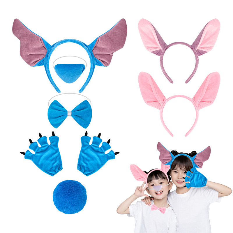 Cosplay Anime Pink Hair - Diadema de Ángel con Diseño de