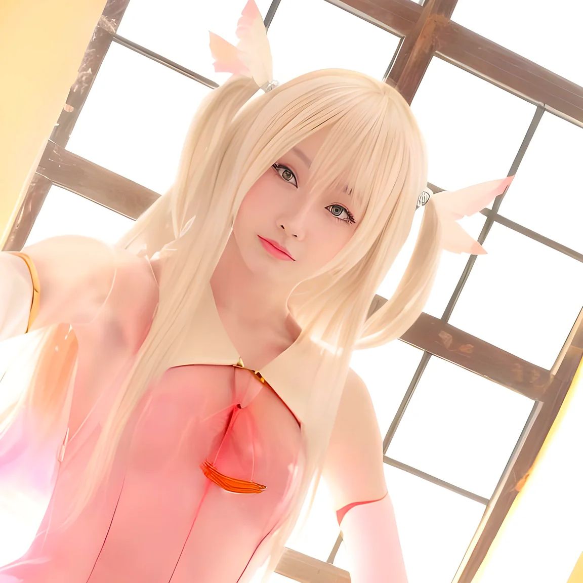 Anime Cosplay Long Hair - Peluca de cosplay de Anime Fate/kaleid