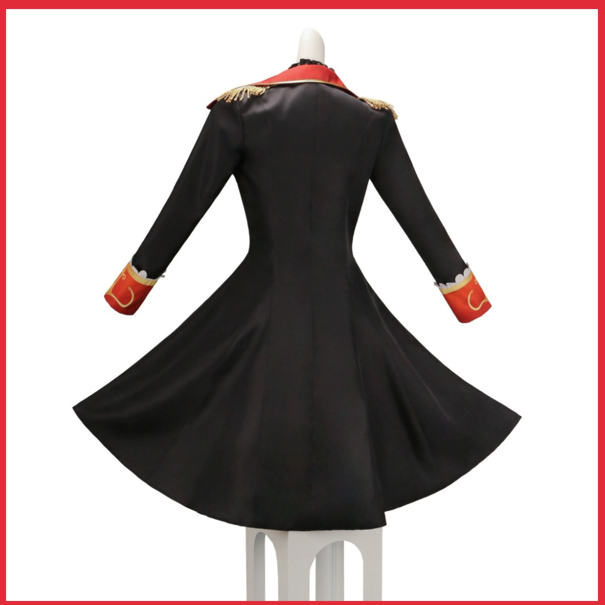 Anime Cosplay Red - Disfraz de ídolo Virtual VTuber capitán