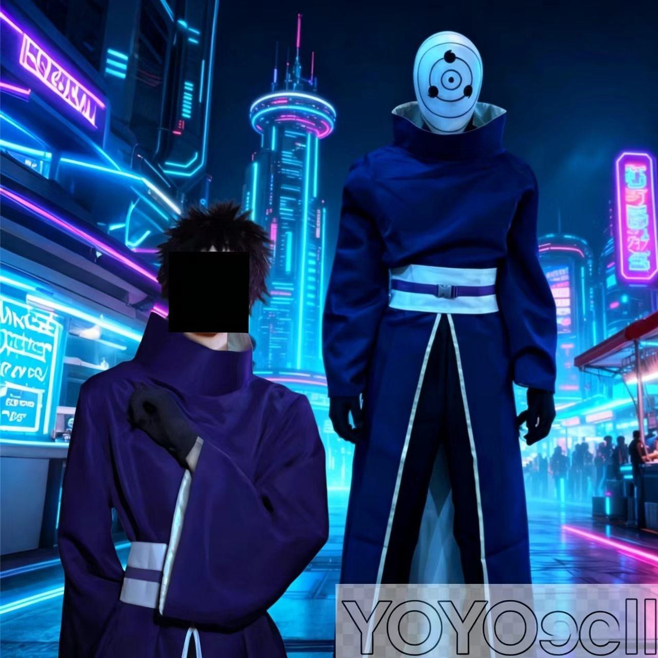 Disfraz de Cosplay de Obito Uc - Anime Cosplay Ninja reseña y precio