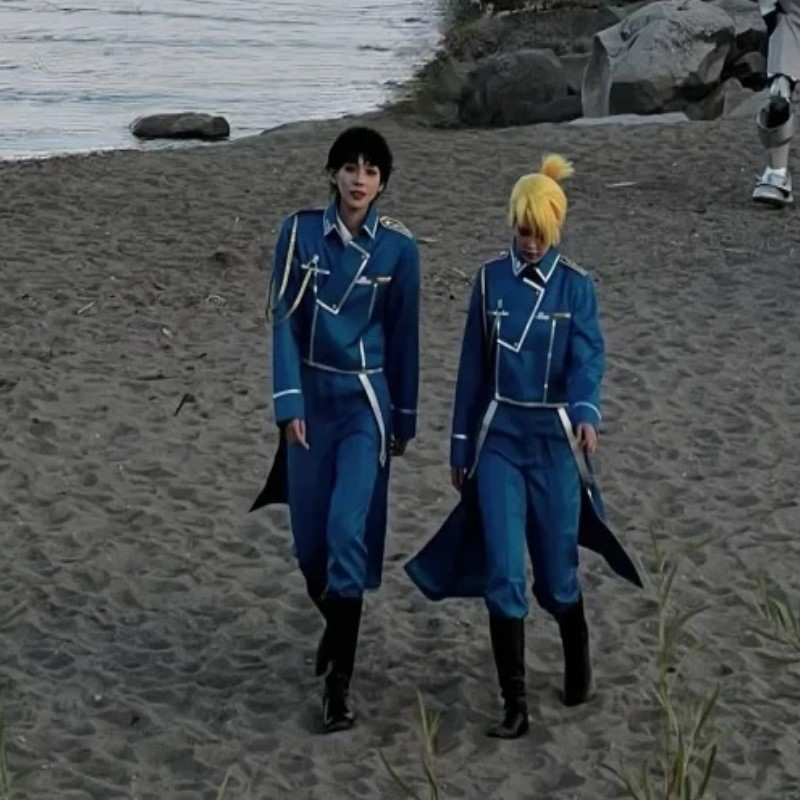 Roy Mustang Cosplay Anime Full - Fullmetal Alchemist Coat reseña y precio