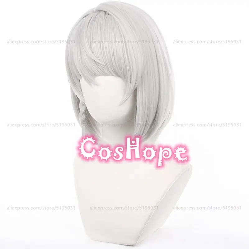 c'3,f\6;h'ZZZ Anby Demara Pelu - Cosplay Anime White Hair reseña y precio