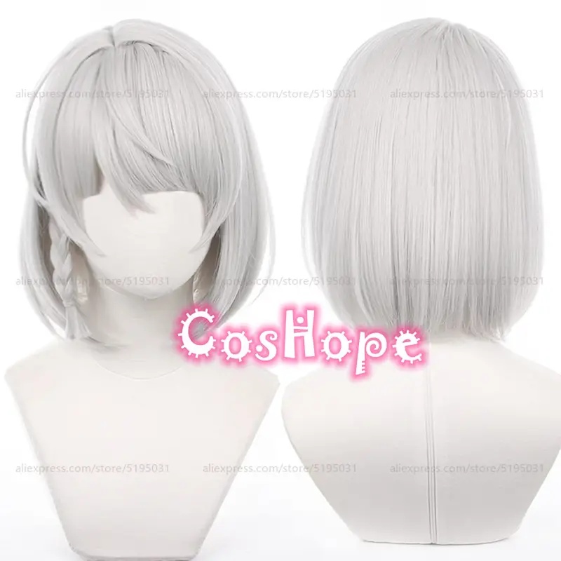 c'3,f\6;h'ZZZ Anby Demara Pelu - Cosplay Anime White Hair reseña y precio