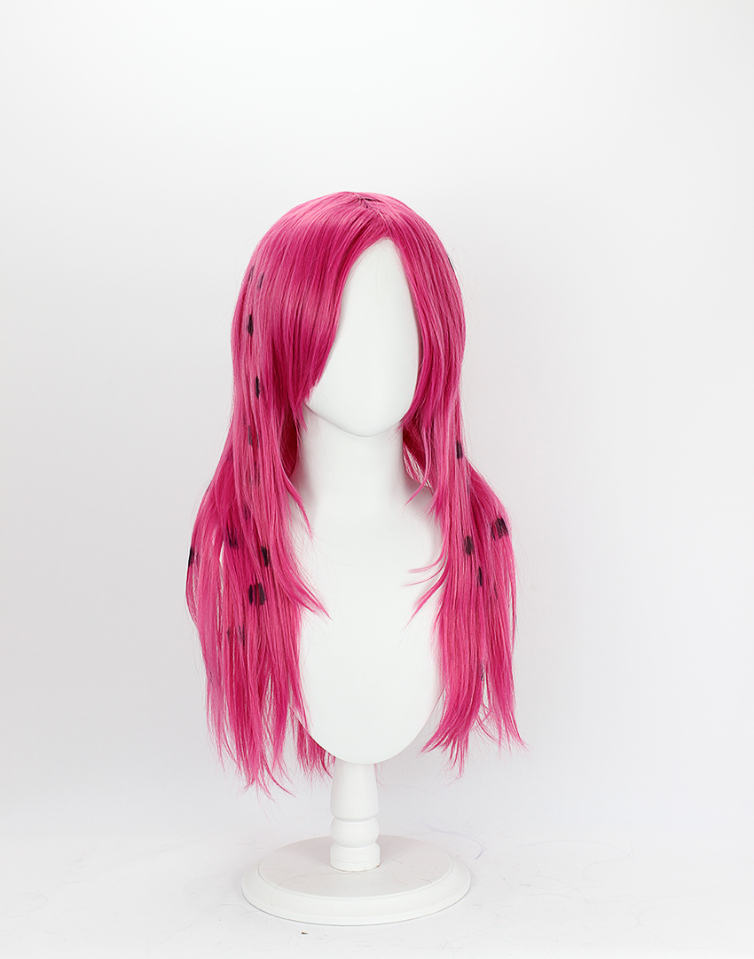 Peluca de cosplay de Anime JoJ - Cosplay Anime Pink Hair reseña y precio