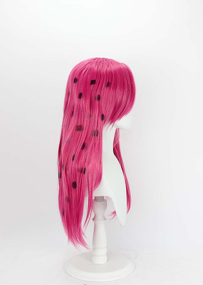 Peluca de cosplay de Anime JoJ - Cosplay Anime Pink Hair reseña y precio