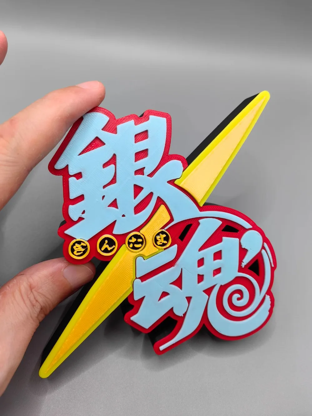 Anime Gintama título modelo mu - Anime Cosplay Title reseña y precio