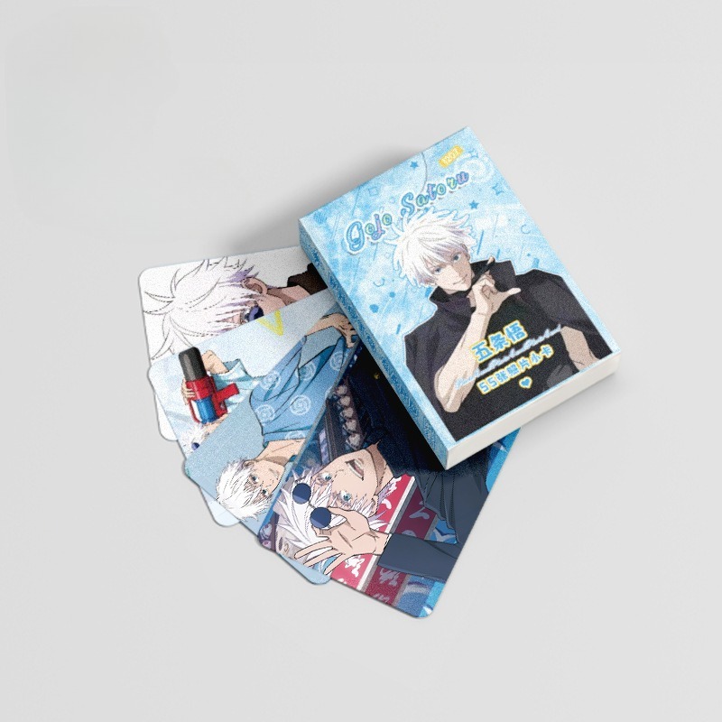 55 Tarjetas Pequeñas de Anime  - Anime Cosplay Gojo reseña y precio