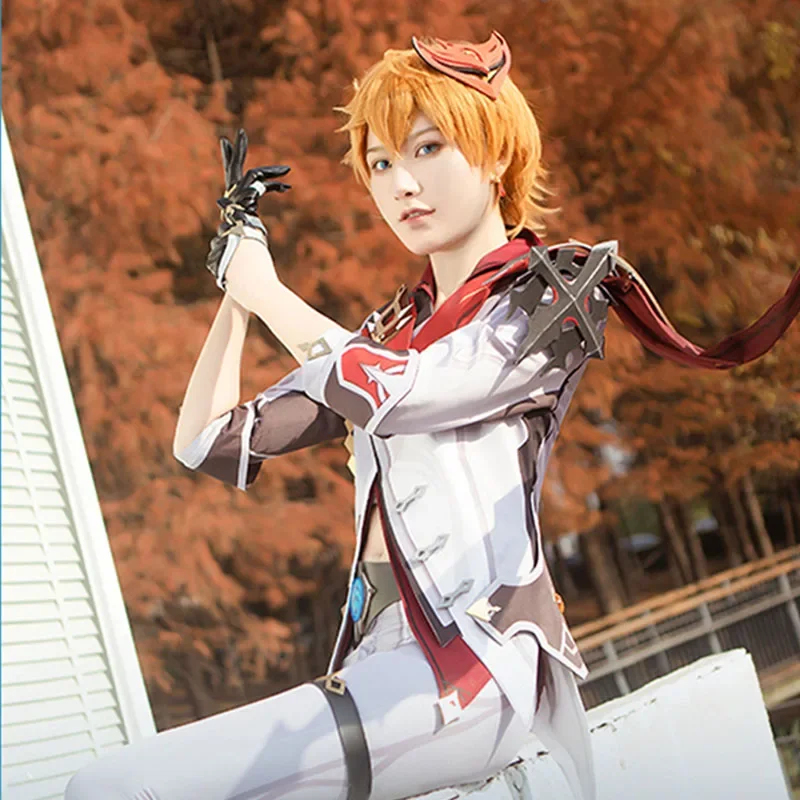 Disfraz de Cosplay de Tartagli - Anime Cosplay Youtube Shorts reseña y precio