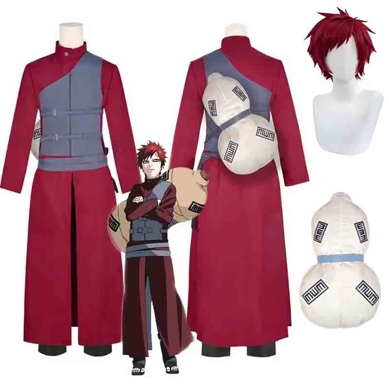 Disfraz de Anime Gaara para Co - Anime Cosplay Ninja reseña y precio