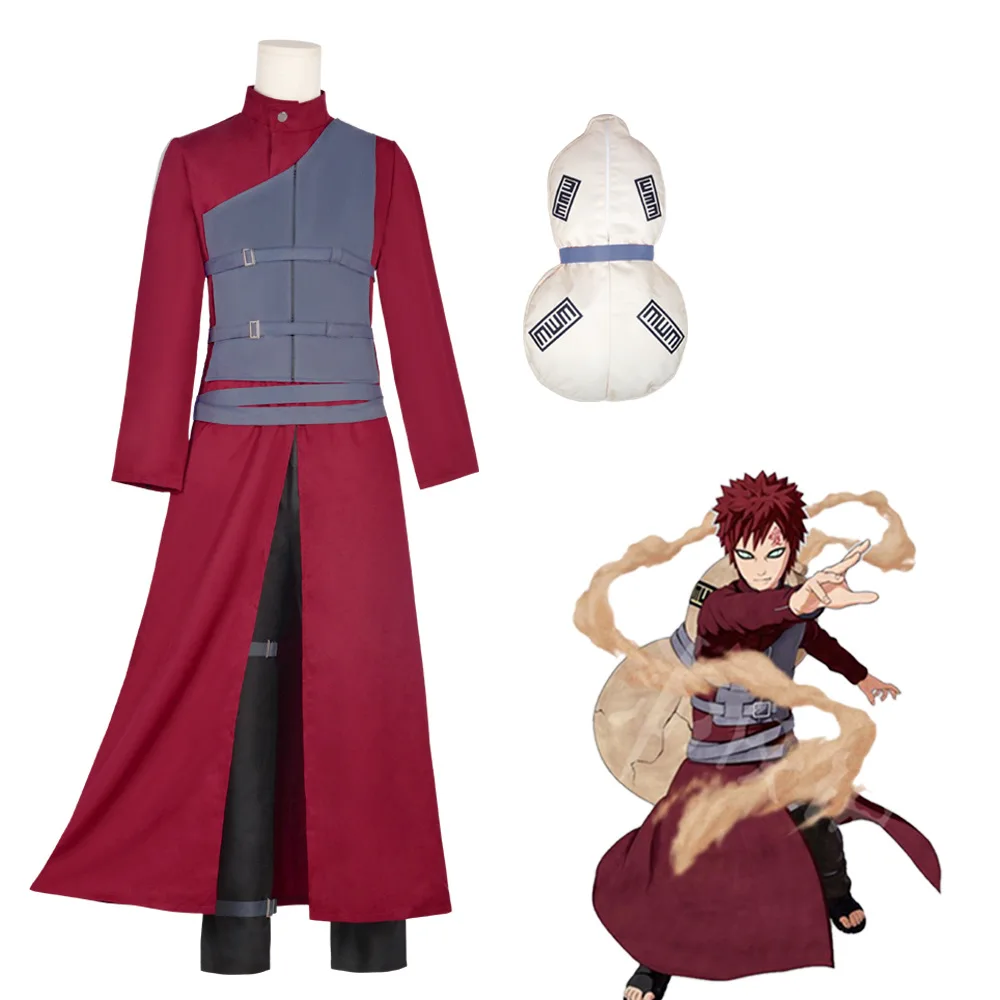 Disfraz de Anime Gaara para Co - Anime Cosplay Ninja reseña y precio