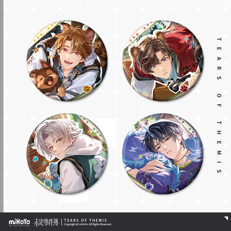 Insignia de metal oficial de M - Anime Cosplay Event reseña y precio
