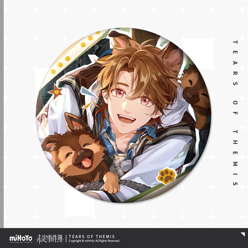Insignia de metal oficial de M - Anime Cosplay Event reseña y precio