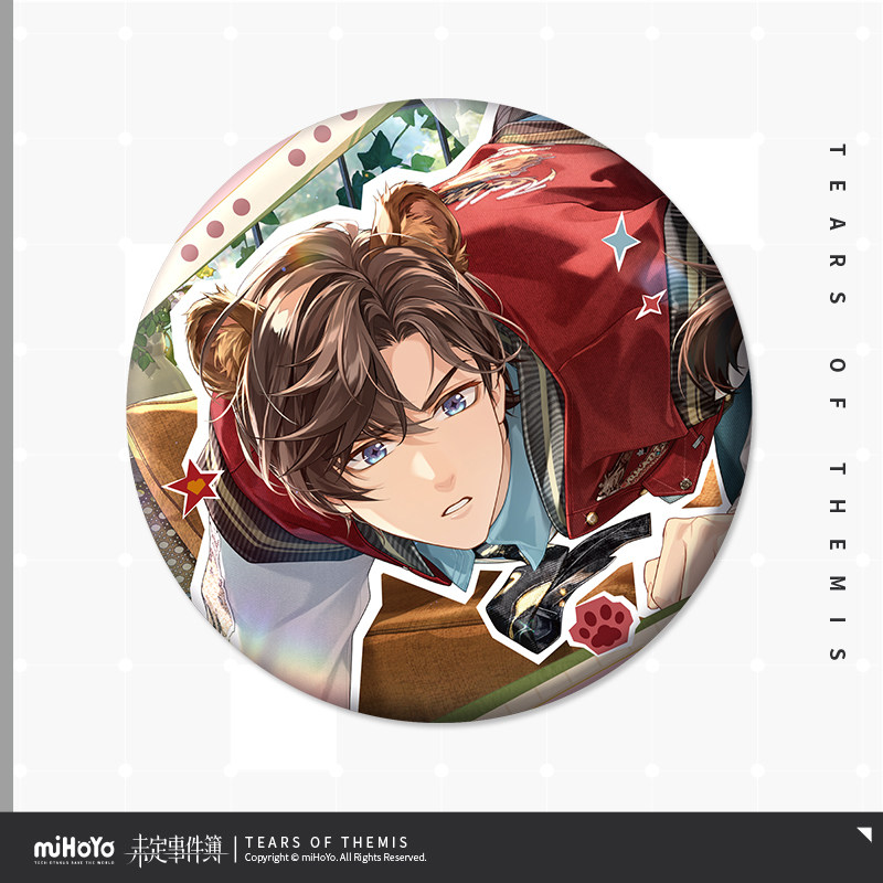 Insignia de metal oficial de M - Anime Cosplay Event reseña y precio