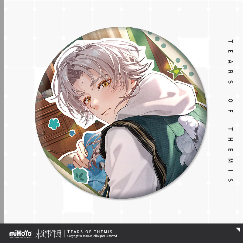 Insignia de metal oficial de M - Anime Cosplay Event reseña y precio