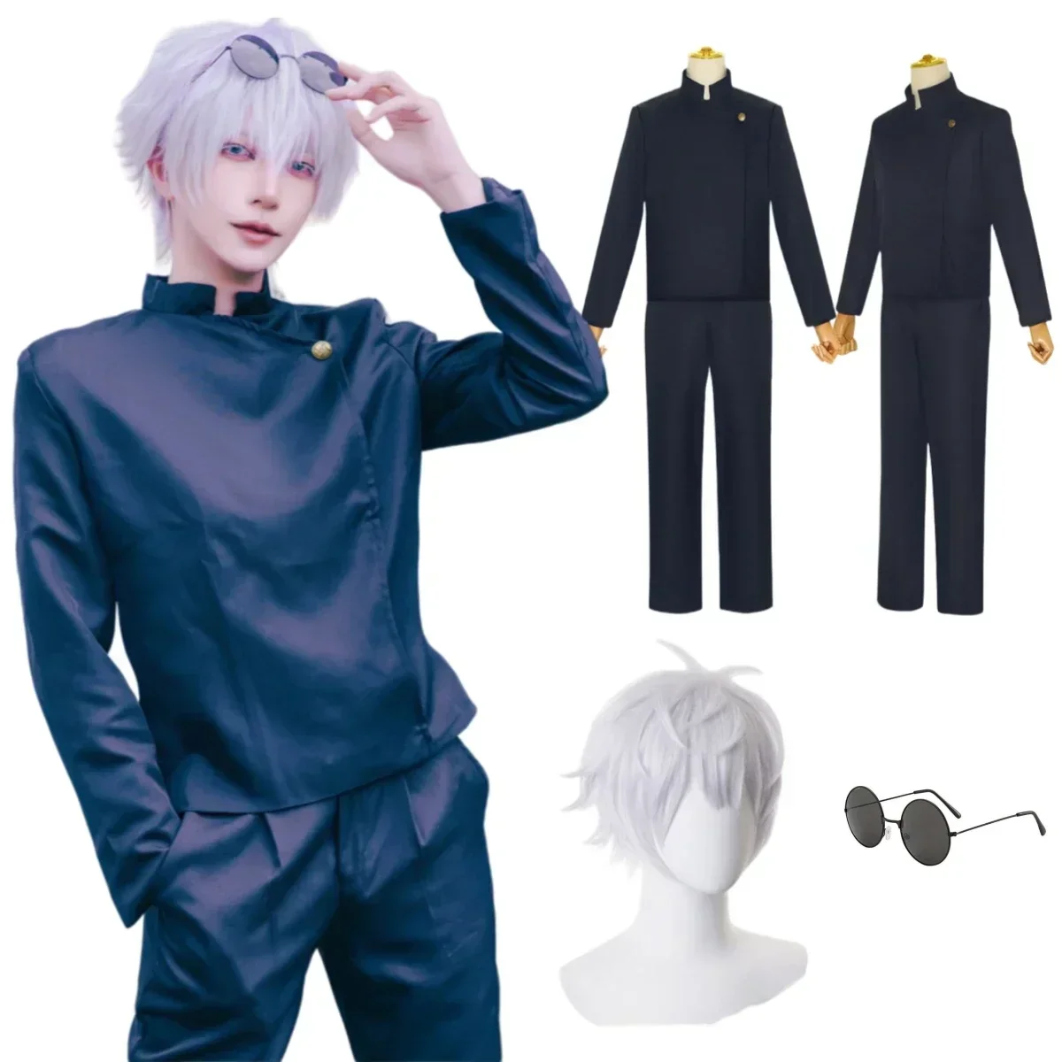 Disfraces de Cosplay de Gojo S - Anime Cosplay Gojo reseña y precio