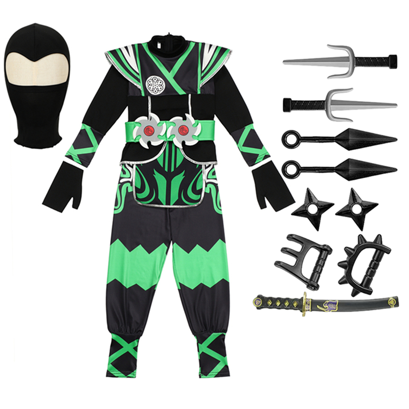 Conjunto de disfraz de ninja j - Anime Cosplay Ninja reseña y precio