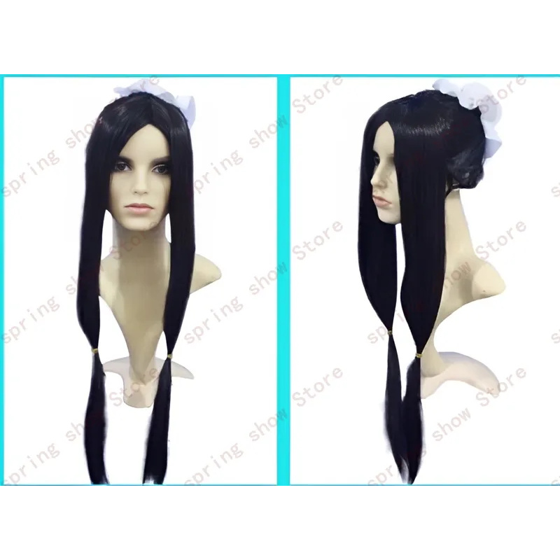 DY20JP Anime tierra del agua Y - Anime Cosplay Long Black Hair reseña y precio