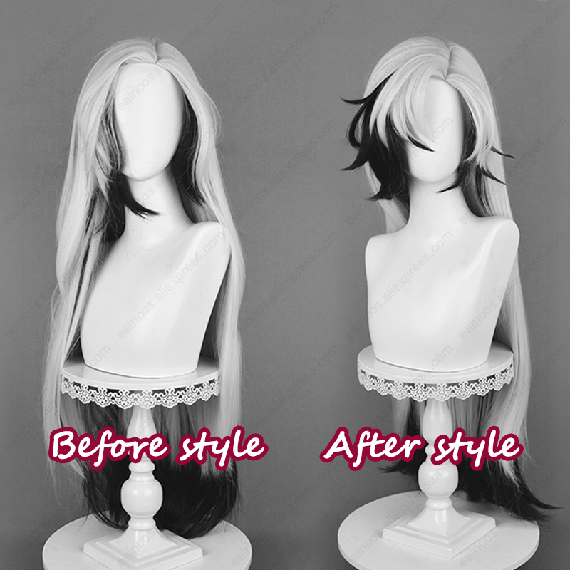HSR Boothill Peluca de Cosplay - Anime Cosplay Long Black Hair reseña y precio