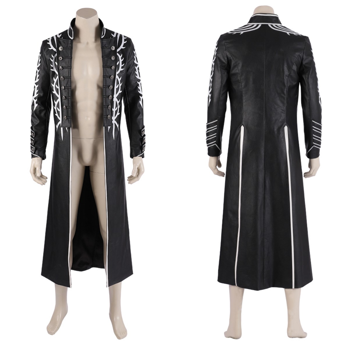 Disfraz de Cosplay de Vergil d - Fullmetal Alchemist Coat reseña y precio