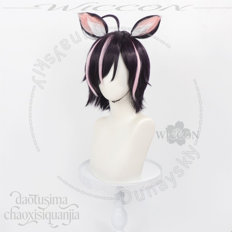 Peluca de cosplay de Hameko de - Cosplay Anime Pink Hair reseña y precio