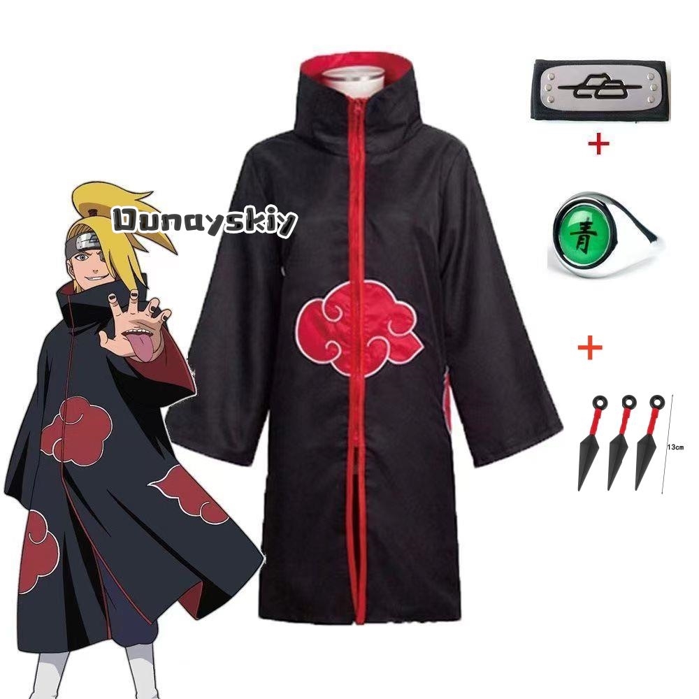 Disfraz de Cosplay de Deidara  - Anime Cosplay Ninja reseña y precio