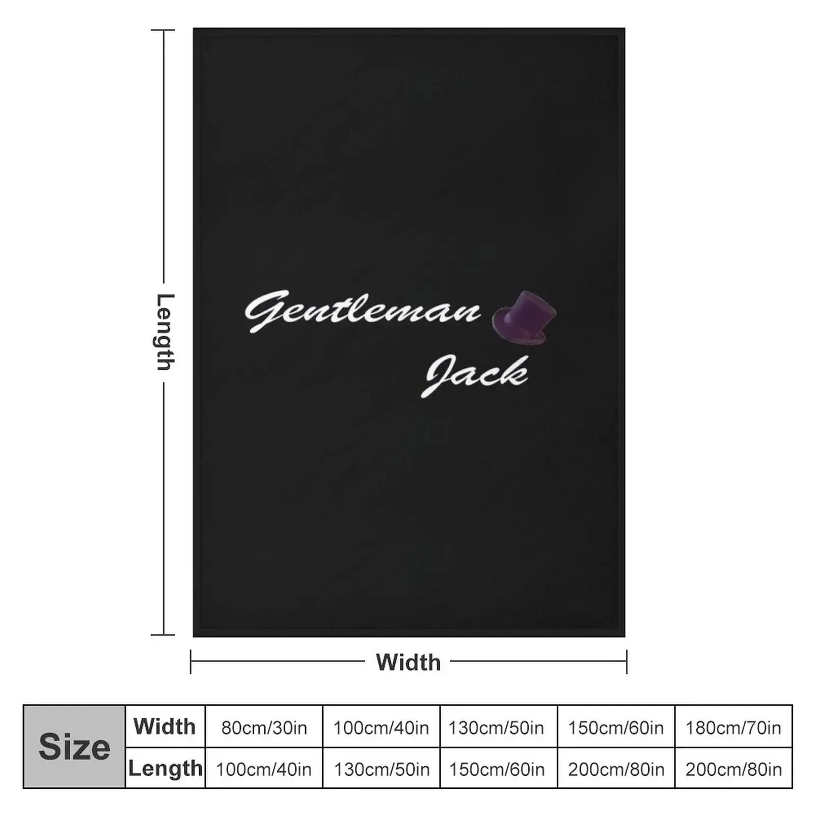 Gentleman Jack - Manta decorat - Anime Cosplay Title reseña y precio