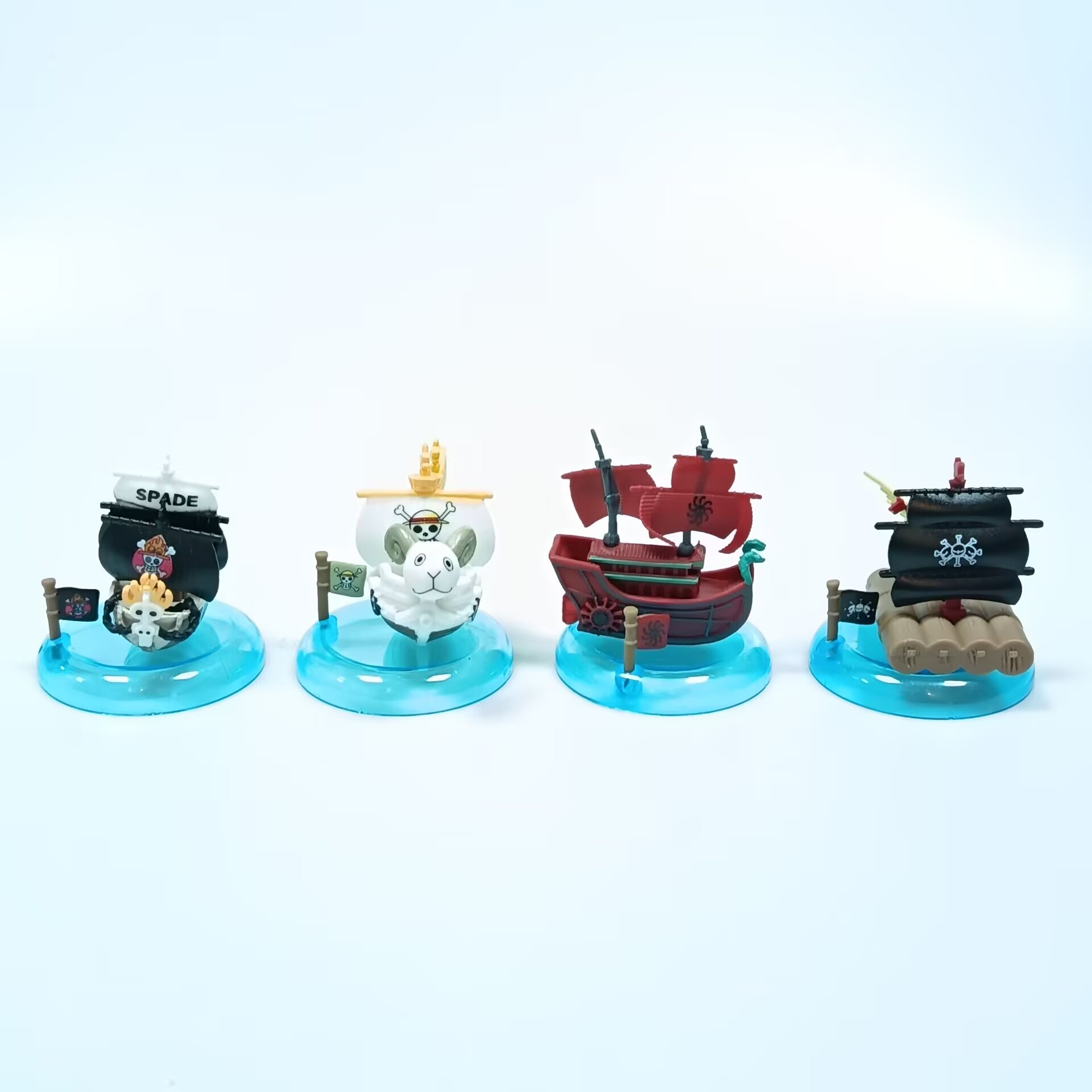 8 Figuras de Personajes de Ani - One Piece Straw Hat reseña y precio