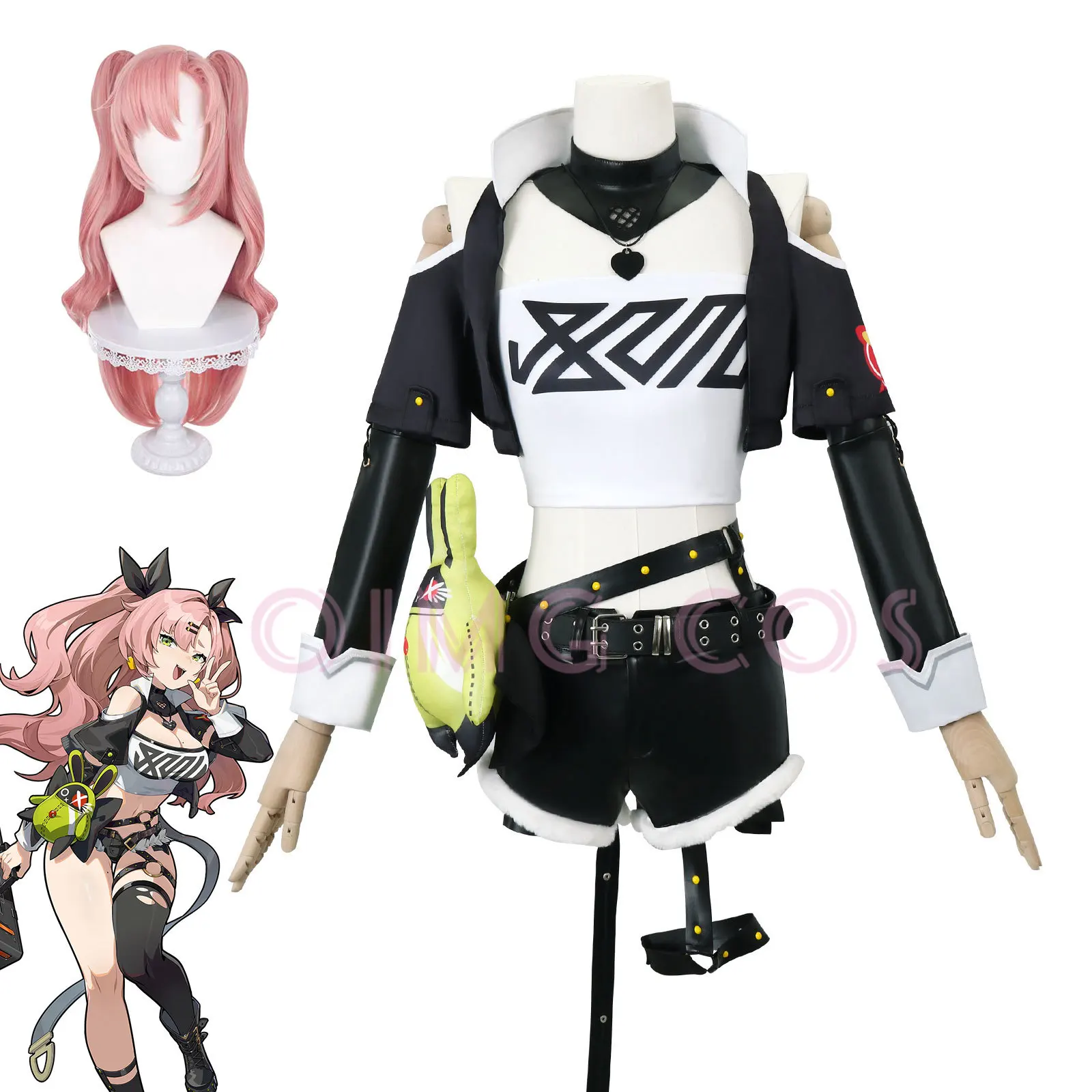 Disfraz de Cosplay de Nicole D - Anime Cosplay Outfits For Women reseña y precio