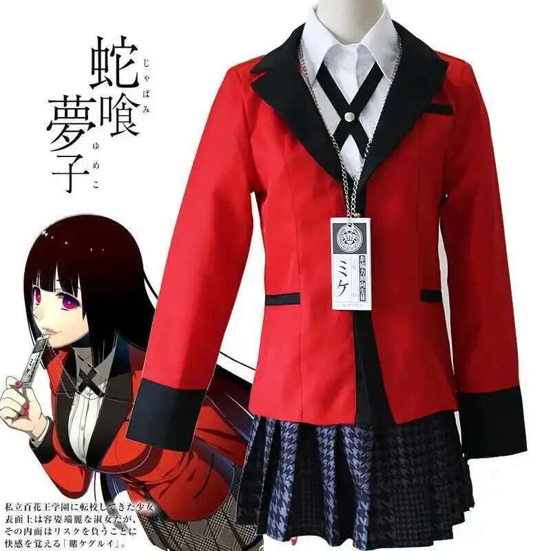Disfraz de Anime Kakegurui Jab - Anime Cosplay Ninja reseña y precio