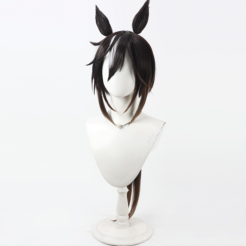 Umamusume Pretty Derby Stay Go - Anime Cosplay Long Black Hair reseña y precio