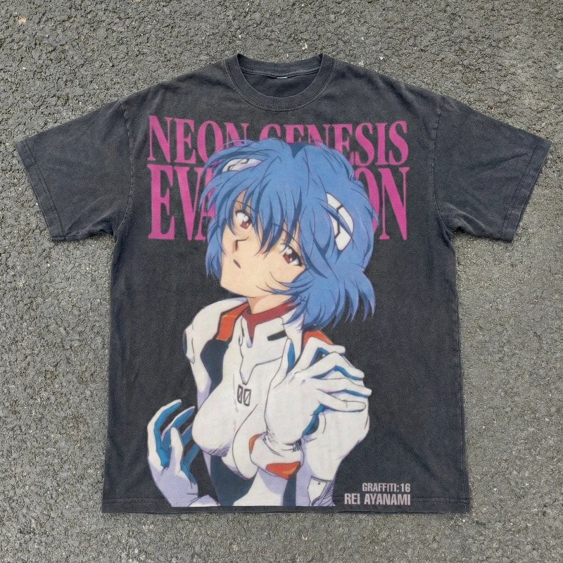 Camiseta Oversize Blanca de Al - Anime Cosplay Title reseña y precio