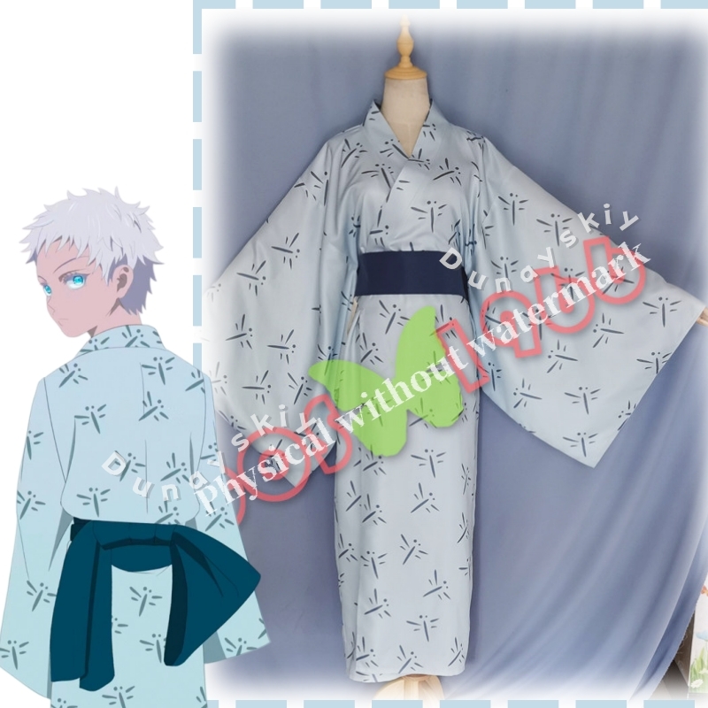Kimono Tradicional Japonés Hec - Anime Cosplay Gojo reseña y precio