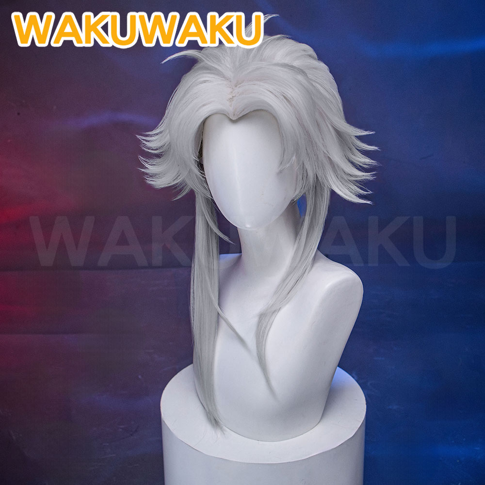 EN STOCK Peluca de Cosplay Har - Cosplay Anime White Hair reseña y precio