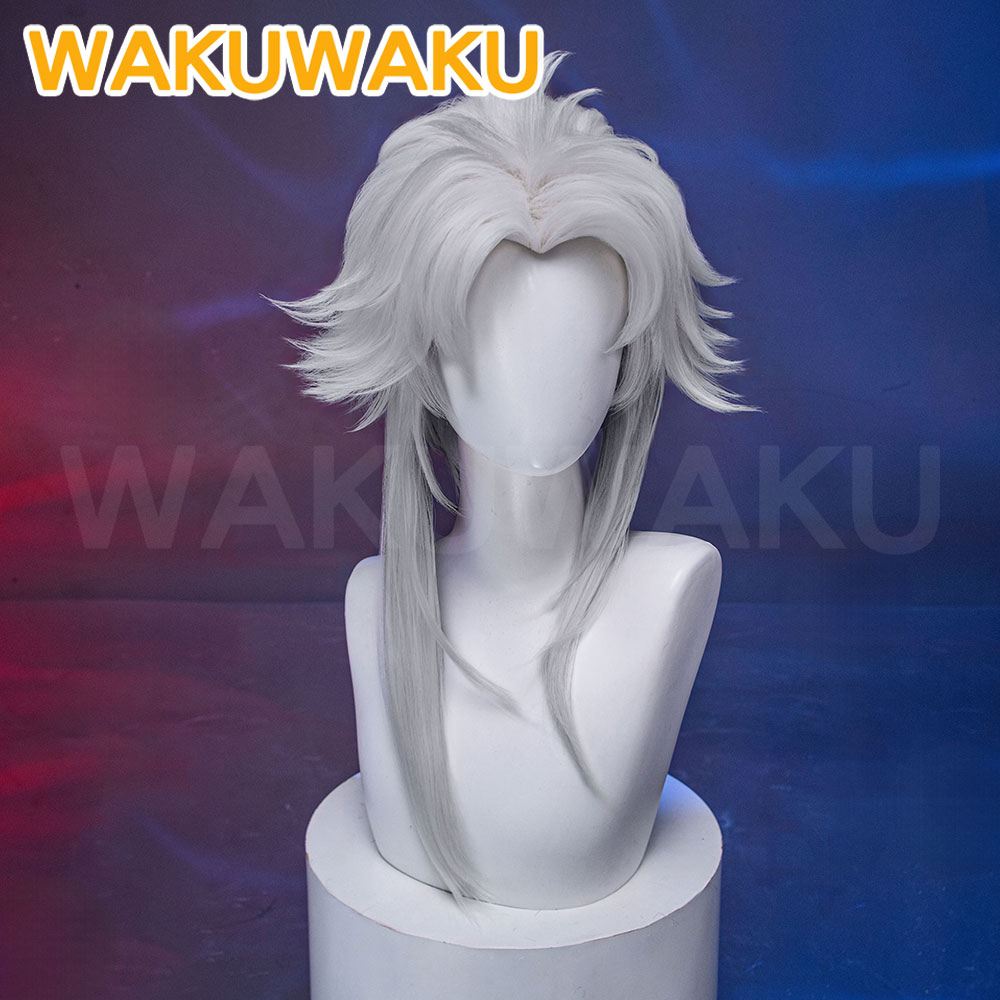 EN STOCK Peluca de Cosplay Har - Cosplay Anime White Hair reseña y precio
