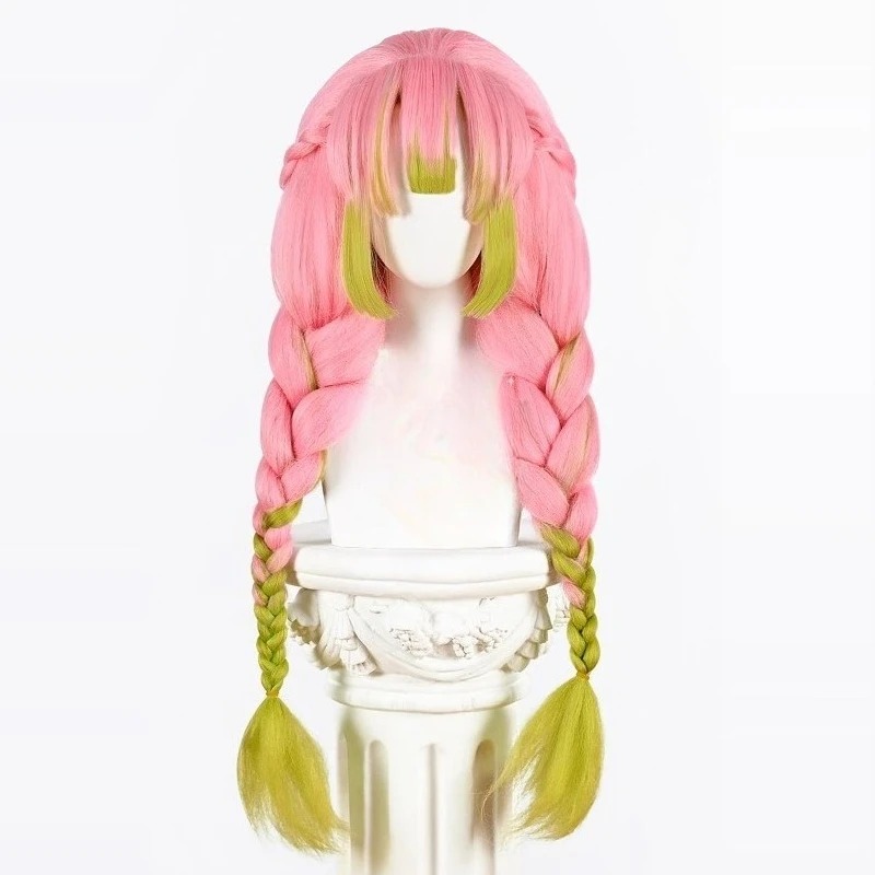Peluca de Cosplay Kanroji Mits - Cosplay Anime Pink Hair reseña y precio