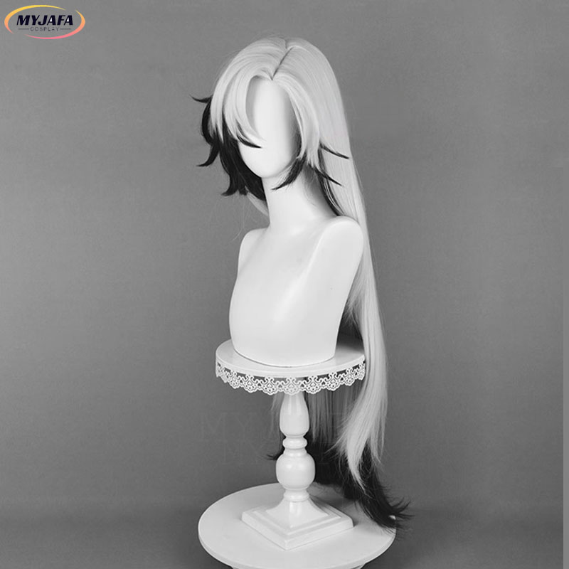 Peluca de Cosplay Boothill de  - Anime Cosplay Long Black Hair reseña y precio